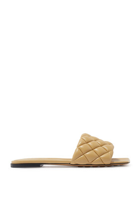 Quilted Flat Sandals